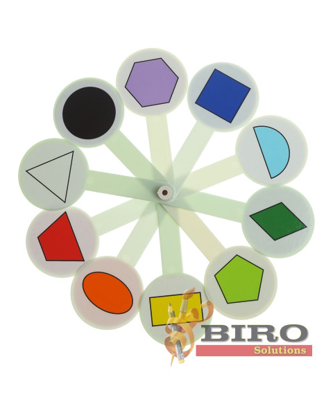 Set de culori si forme geometrice, KIDS Line